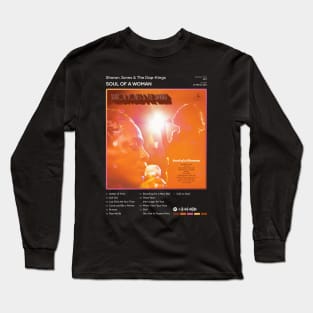 Sharon Jones & The Dap-Kings - Soul of a Woman Tracklist Album Long Sleeve T-Shirt